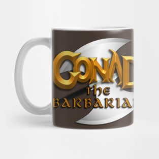 Gonad the Barbarian Title Axe Mug